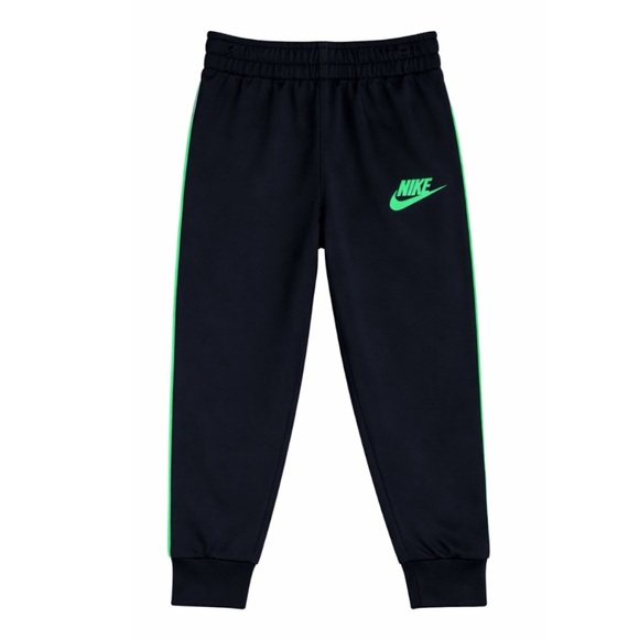 Nike Other - 🚩SALE🚩Nike Toddler Black and Green Joggers Size 2T